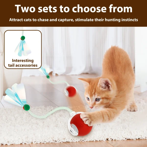 Interactive Cat Ball Toy - immagine 4