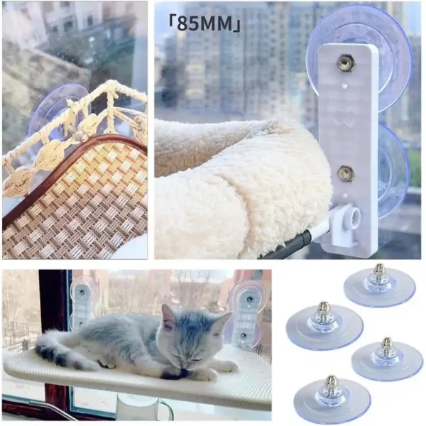 Cat Window Perch - immagine 4